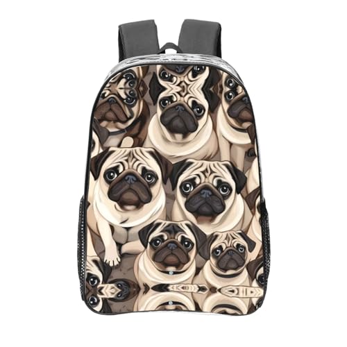Sac à dos transparent carlin pour passer les contrôles de sécurité facilement