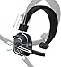 Truck Driver Bluetooth Headset with Microphone, BT 5.0 Wireless Over The Head Headset with Extra Boom Mic for Truckers, Phones, Call Center, Skype, VoIP