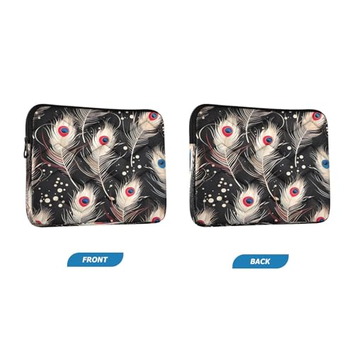 Funda para laptop 13-14 pulgadas impermeable negra miniatura 2