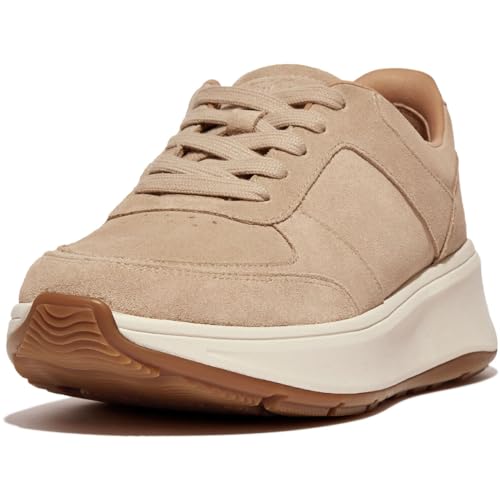 Image of FitFlop Women's F-Mode Suede Flatform Sneaker
