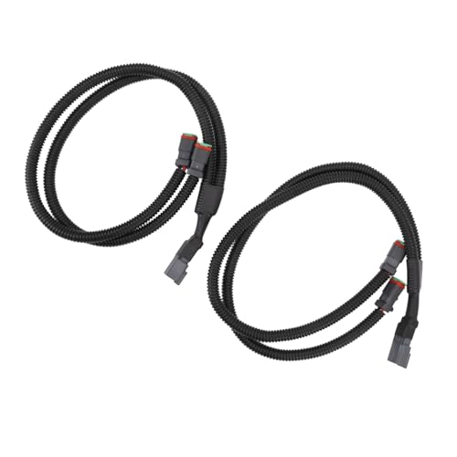 DT Wi Harness A, 2 Piezas Wi Harness A conector divisor, plug and play para barra LED, LED Pod Fog y más miniatura 2