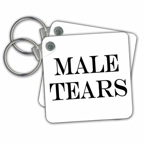 Porte-clés drôle Male Tears 3dRose Evadane pour retrouver ses clés