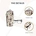 Signare Tapestry Glasses Case for Women Eyeglass Pouch With Fashion Lady Design (GPCH-RDV)