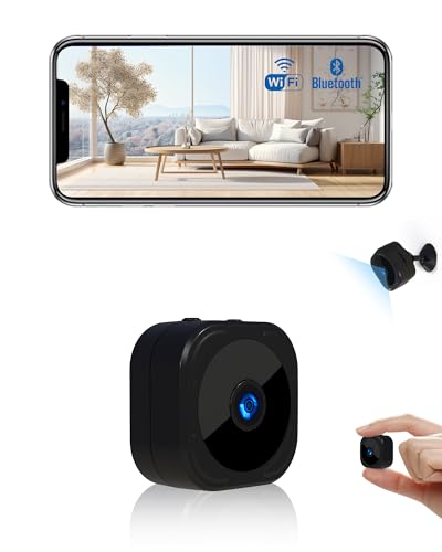 AOBOCAM Mini Telecamera WiFi Interno, Videocamera Sorveglianza 1080P,