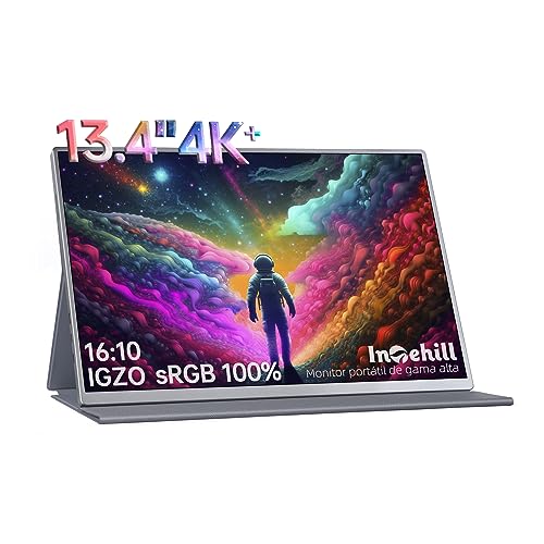 Intehill Monitor Portatil 4k, Monitor Portátil, 3840x2400 Pantalla Portatil Con Hdmi Type-C Usb-C, Para Computadora Portátil Pc Mac 13,4 4k 16:10 U13na Intehill Monitor Portatil 4k, Monitor Portátil, 3840x2400 Pantalla Portatil Con Hdmi Type-C Usb-C, Para Computadora Portátil Pc Mac 13,4 4k 16:10 U13na