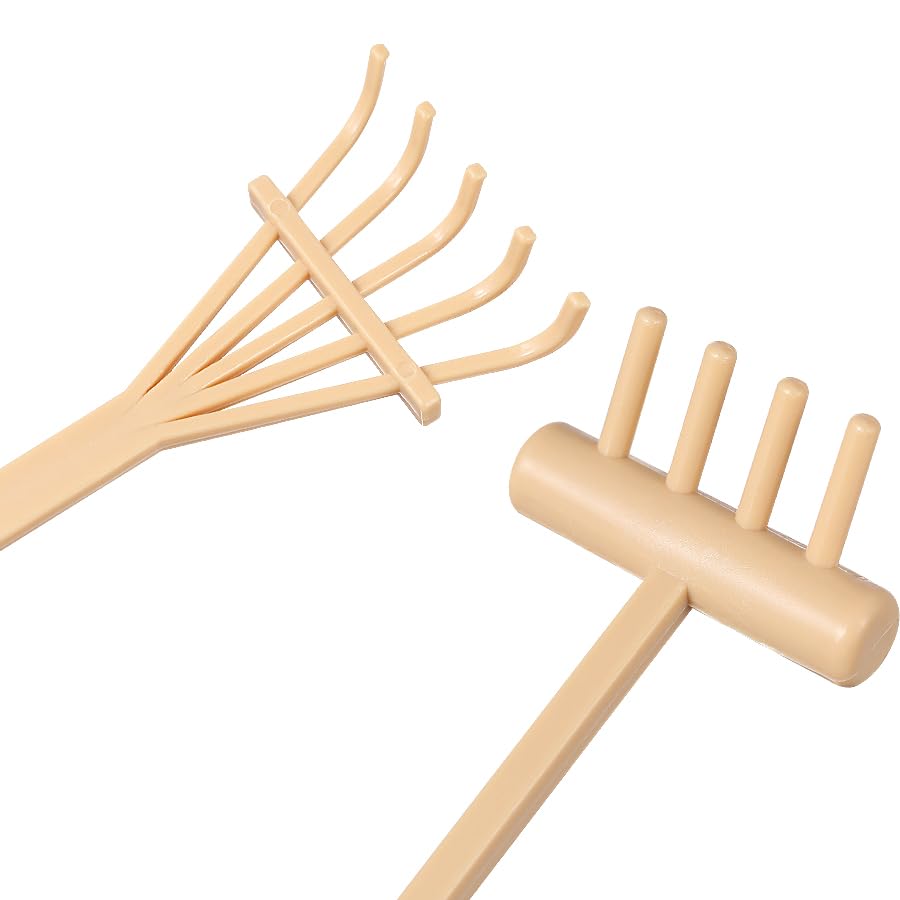 6pcs Mini Herramientas Rastrillo Zen para Jardín de Arena miniatura 6