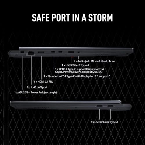 Image of ASUS TUF A16 Gaming Laptop RTX 5070 MUX Switch - AMD Ryzen 9 270 Beat i9-12950HX -16 inch FHD+ Display G-SYNC -32GB RAM -2TB SSD -RGB Backlit Keyboard -Webcam -2025 Portatil Gamer PC Copilot