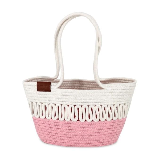 Attractive HandBag | large ToteBag | SummerBag | BucketBag | BasketBag | Bamboo Tote | Beach Bags for Women | BohoBag | Handbag | JuteBag | Handmade Bag