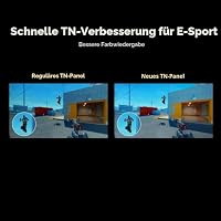 BenQ Zowie XL2540X+ 24.1 Inch 280 Hz Gaming Monitor for Esports, 1080p, Fast TN, XL Setting to Share, Height Adjustment with Industrial Bearing Design, S Switch, Protective Cover – Ansicht 6