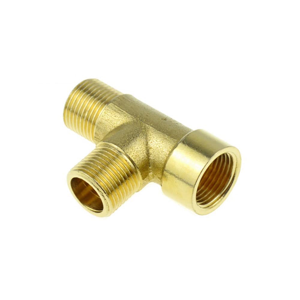Raccordo A Gomito In Ottone 90° Per Tubo Rame Da 6mm - Uguale Femmina - Made In UK