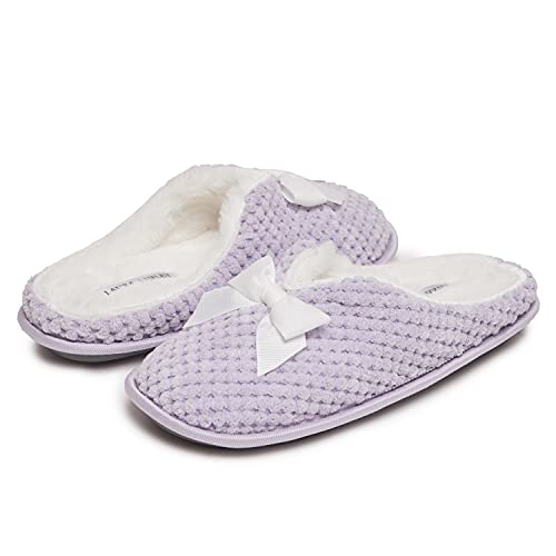 Buy Laura Ashley Women’s House Slippers, Ladies’ Clog Slides with Plush