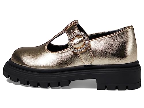 NINA Girl's Stassi (Toddler/Little Kid/Big Kid) Light Gold Metallic 5 Big Kid M4