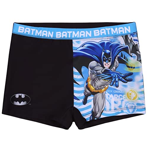 Maillot de Bain Batman pour garçons, Noir 4-5 Ans Cover