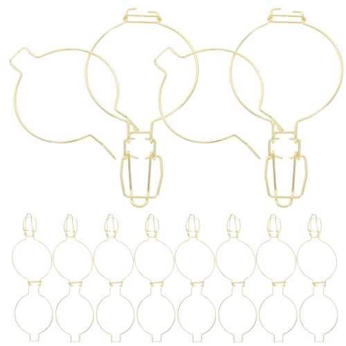 Générique Lot de 10 Boucles de Fermeture en Acier Inoxydable pour Bocaux en Verre 93Mm Clips Métalliques Hermétiques pour Pots de Miel Pinces à Bocaux Résistantes et Adaptées à la