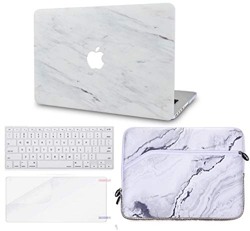 LuvCase 4in1 Laptop Case for MacBook Air 13 Inch (2020/2019/2018) A2179/A1932 Retina Display (Touch ID) Hard Shell Cover