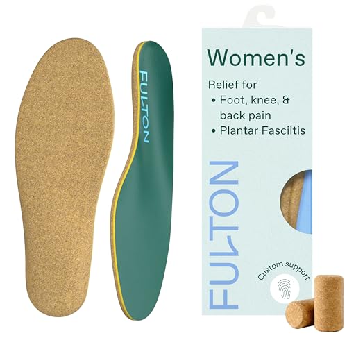Fulton Custom Molding Cork Insoles for Women