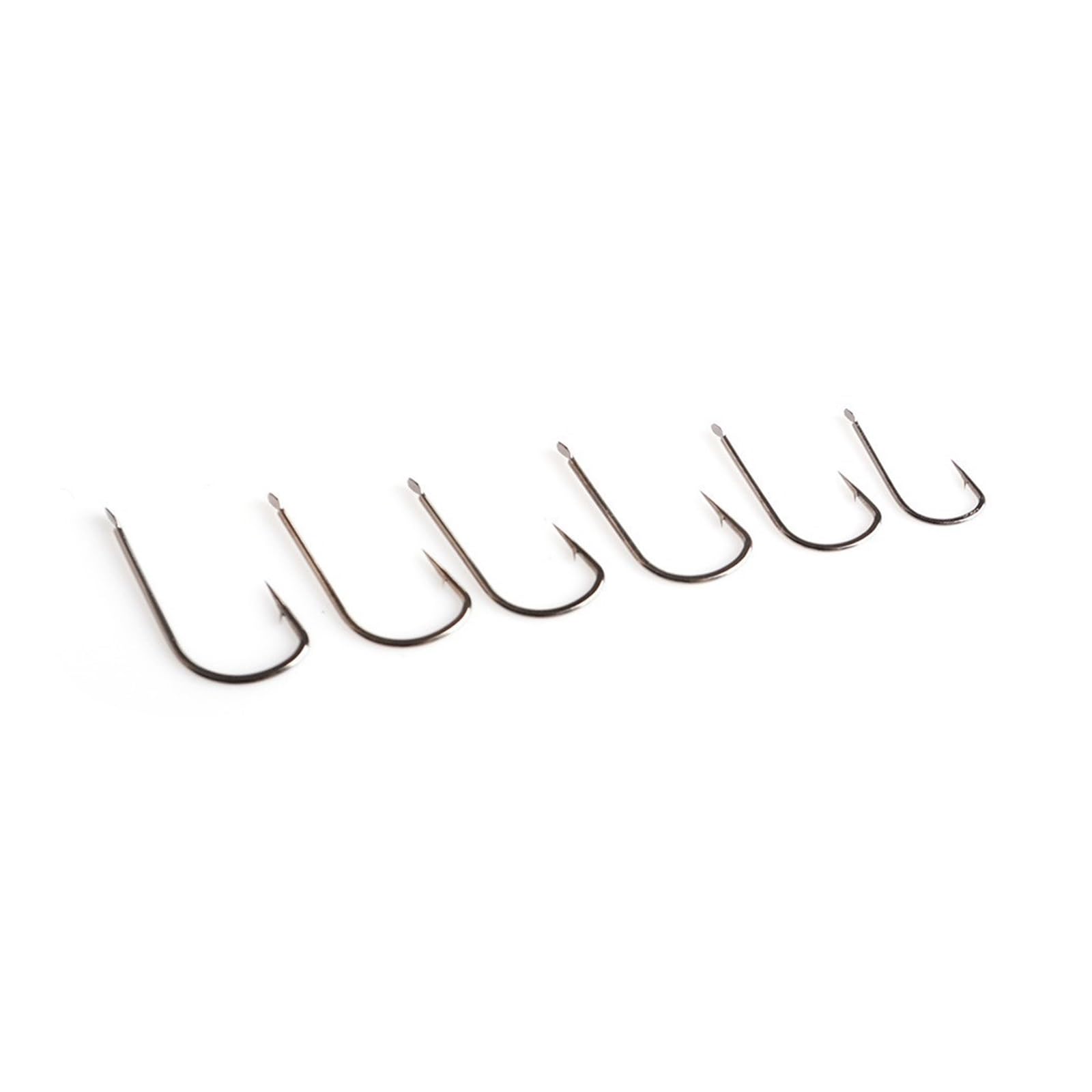 Crochet de pêche, Hameçons de pêche, hameçons de pêche SODE en Acier à Haute teneur en Carbone 5#-10# Crochet barbelé Pointu Plat pêche à la Carpe Crochet coupé Marin matériel Pesca 5 Paquets (Colo