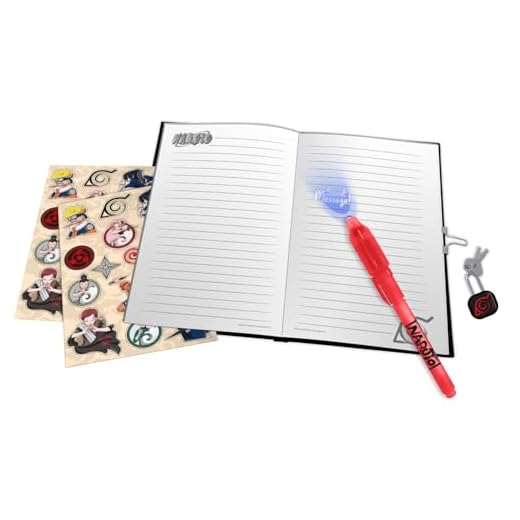 Kids Licensing - Diario con Bolígrafo Mágico Naruto