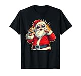 Photo Gallery canta il tuo cuore con il divertente vestito di babbo natale maglietta Photo Gallery canta il tuo cuore con il divertente vestito di babbo natale maglietta