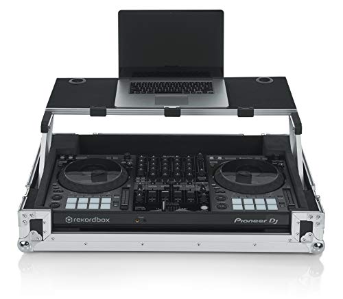 Road Case Custom Fit para pioneer ddj-1000 controlador con plataforma deslizante