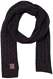 Superdry Mens Trawler Cable Scarf, Eclipse Navy, One Size