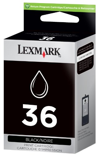 Lexmark No. 36 Return Program Print Cartridge - Black