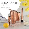 Mixology & Craft Deluxe Copper Cocktail Shaker Set – Weighted Boston Shaker Kit for Bartenders – Includes Japanese Jigger, Muddler, Pourers, Strainers – Perfect for Home Bars and Gifts #5
