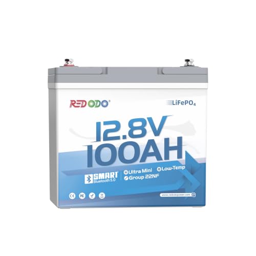 Image of Redodo 12V 100Ah Ultra-Mini LiFePO4 Battery for RV, Camper, Boat