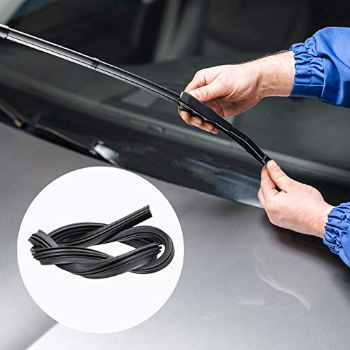 FAVOMOTO 10 Pcs Tira adesiva recarga de limpador de carro substituição de limpadores palhetas tira d