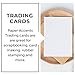 Accent Design Paper Accents Trading Cards 2.5x3.5 65lb White 50pc