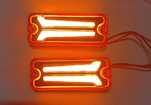 Image of AUTO MT 2PC Gypsy King CAR LED Light Side Panel Indicator for Maruti Maruti 800 Alto Van Bus Truck Maruti Gypsy King