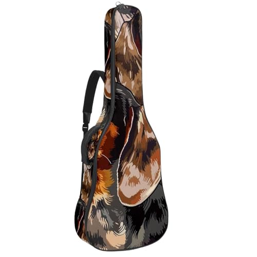 Sac pour guitare acoustique léger pour transporter son instrument sans effort