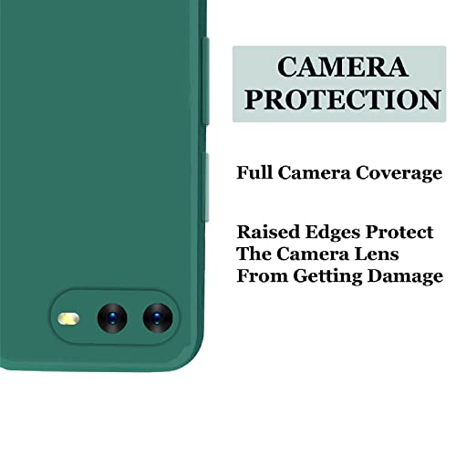 Image of A rtistque Back Cover Case for Oppo A7 / Oppo A5s with Camera Protection | Shockproof TPU | Stylish Protective Design | Slim Fit | Ultra Matte | Oppo A7 / Oppo A5s Back Cover - Green