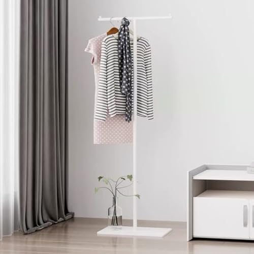 GNYVZXPLQ Rotary Umbrella Drying Rack, Metal Coat Rack Freestanding T Bar Garment Display Stand Multicolor 40x25x(150-170) cm(White,40x25x170cm(16x10x67inch))