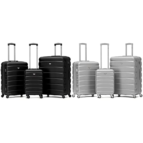 Flight Knight Lightweight 4 Wheel ABS Hard Case Suitcases Cabin & Hold Luggage Options Approved For Over 100 Airlines Including easyJet, British Airways, RyanAir, Virgin Atlantic, Emirates & Many More