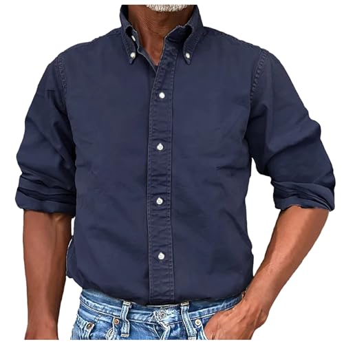 Camicia Uomo Regular Fit - Camicia Uomo Elegante Casual Moderna