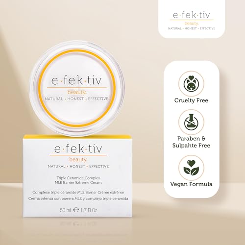 e.fek.tiv Triple Ceramide Complex MLE Barrier Extreme Cream, Intense Hydrating & Moisturizing Cream, Collagen Booster - Image 3