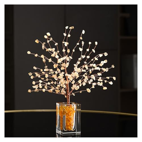Árbol de la vida de cristal para regalar buena suerte en casa 2