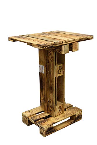 Paletten Stehtisch EASY geflammt Cover