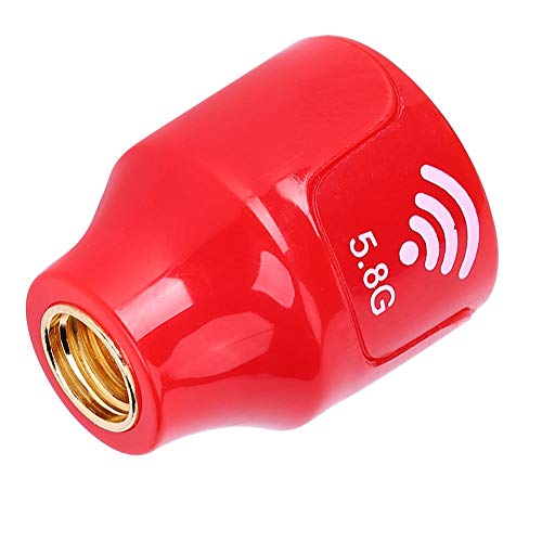 5.8GHz FPV Antenna 3dBi RHCP High Gain Mini RHCP Antenna for FPV Racing Drone Parts Accessory Sportinggoods Model Aircraft Accessories(Red Inner Hole (Bore)