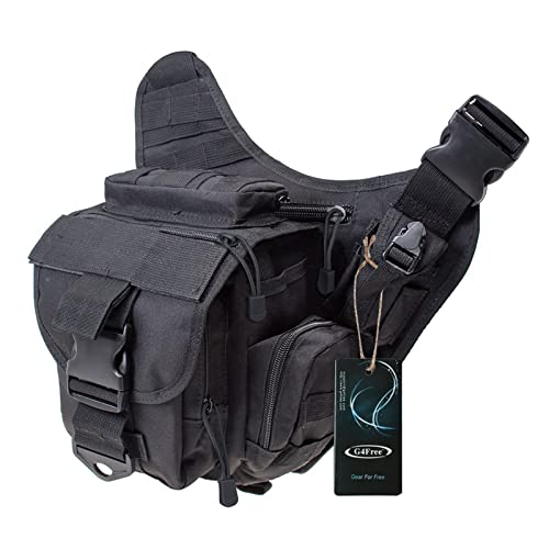 G4Free Tactical Messenger Fishing Tackle Side Bag EDC Sling Pack Utility Versipack