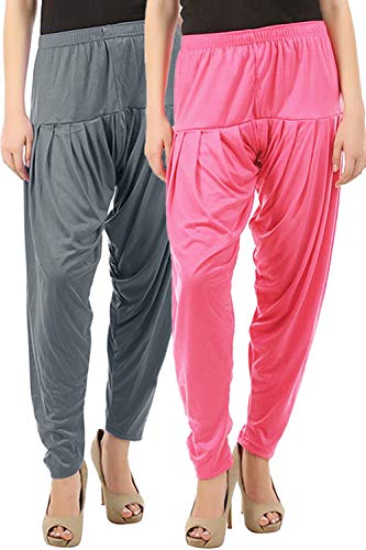 Image of Buy That Trendz Patiala Salwar for Women Relaxed Fit Viscose Patiyala Salwar Harem Bottom Pants