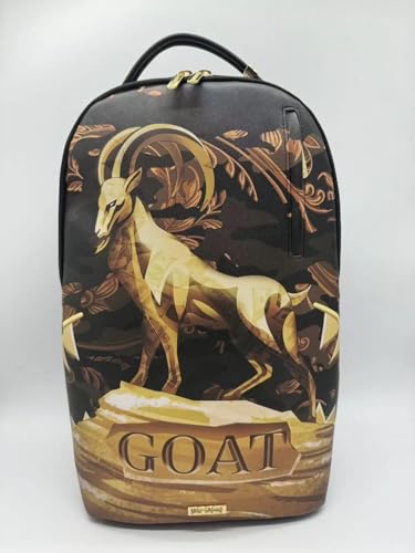 Sprayground 25 G.O.A.T. DLXSV Backpack, Multi-Color, One Size, Unisex, Streetwear Style2