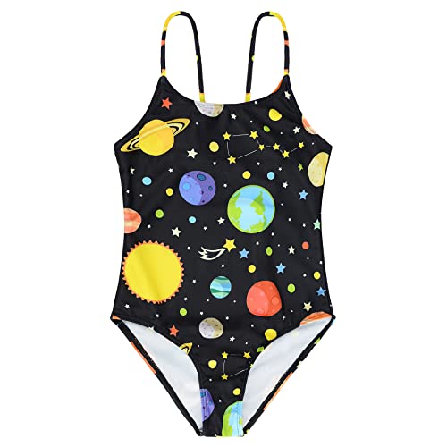 Image of Zando Toddler Swimsuit Girl Size 6M-8Y - Cute Ruffle Sling Adjustable Baby Girl Bathing Suit Kids Swimwear for Beach Wear