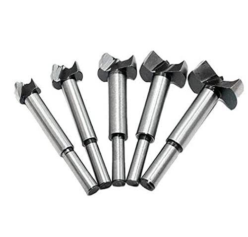 Kit Jogo 5 Brocas Fresas Tipo Forstner Para Madeira