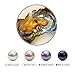 LGSY 5PCS Akoya Pearl Oysters to Open, Saltwater Cultured Pearl Oyster for Party(6-7mm, White/Pink/Purple/Black)