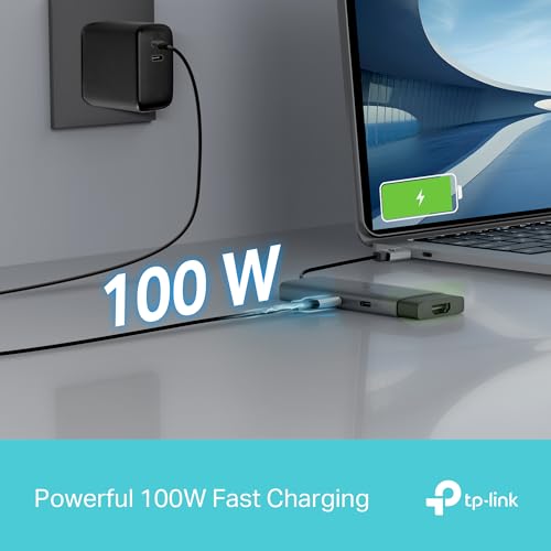 TP-Link USB C Hub 5-in-1 Multiport Adapter (UH5020C) Plug and Play - image 4