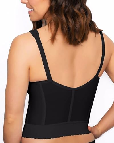 Exquisite Form 5107530 FULLY Slimming Wireless Back & Posture Support Longline Bra with Front Closure2