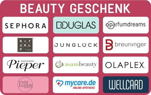 DAS BEAUTY GESCHENK - Universalgutschein Kosmetik und Parfüm - für Deutschland - per E-Mail (nicht für Amazon einlösbar)