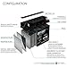 Mighty Max Battery 12V 22Ah UPS Battery Replaces 20Ah Ritar RT12200, RT 12200-2 Pack
